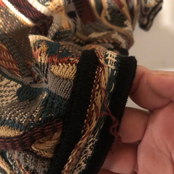 Chunky boho oversized ENRICO UOMO Italy sweater🔥retro - Picture 9 of 9